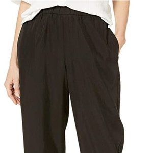 Eileen Fisher Black Slouchy Crop Pant XS